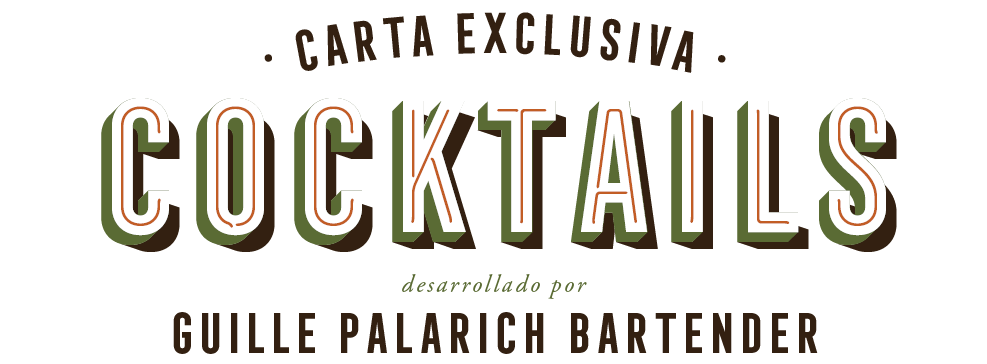 Carta exclusiva de cócteles para los 124 años de Sancti Spiritu, desarrollada por DrunkCOQ y Guille Palarich Bartender.