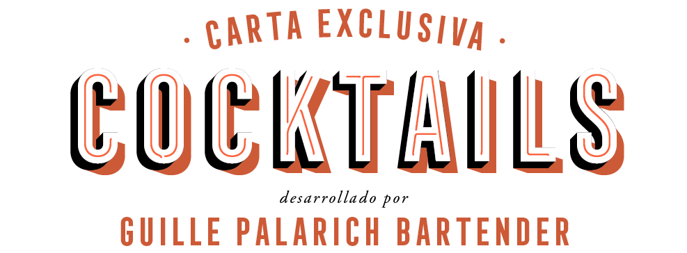 Carta exclusiva de cócteles para los 124 años de Sancti Spiritu, desarrollada por DrunkCOQ y Guille Palarich Bartender.
